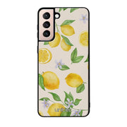 Samsung Galaxy S21 hedelmä suojakuoret - Lemon - Ei