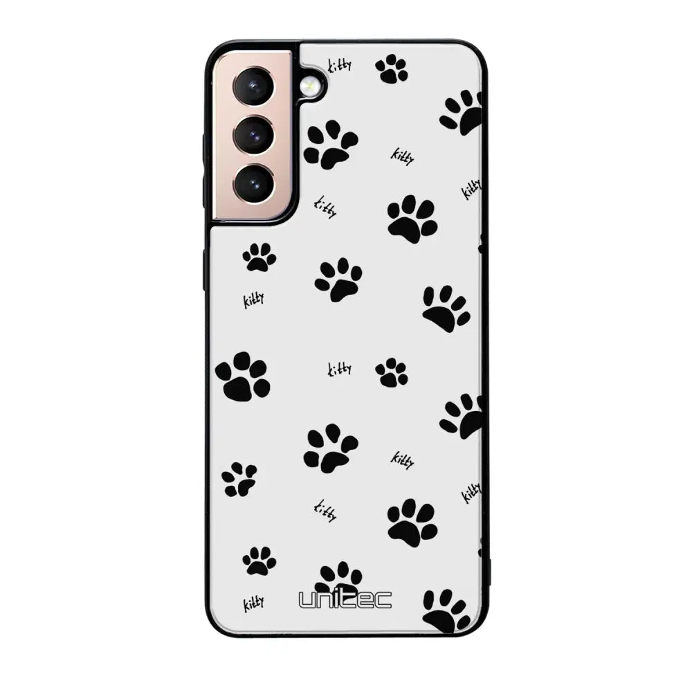 Samsung Galaxy S21 kissa suojakuoret - Cat Paws - Ei
