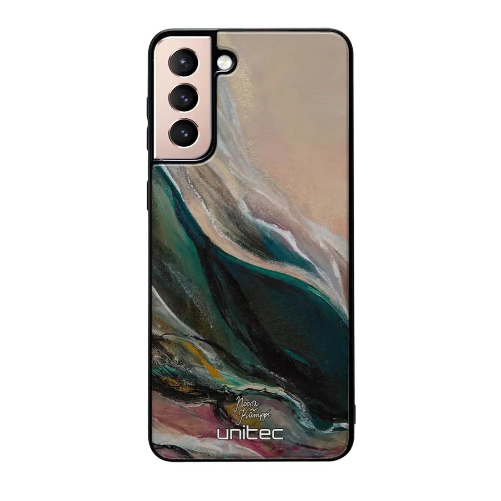 Samsung Galaxy S21 modern art suojakuoret - Nudge - Noora Kämppi - Ei