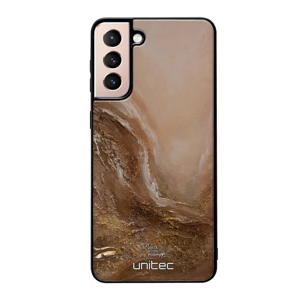 Samsung Galaxy S21 pehmeä eleganssi suojakuoret - Laulusi - Noora Kämppi - Ei