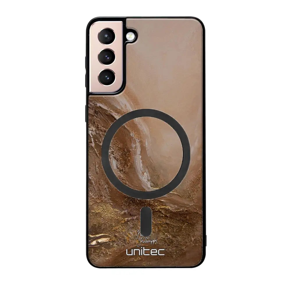 Samsung Galaxy S21 pehmeä eleganssi suojakuoret - Laulusi - Noora Kämppi