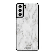 Samsung Galaxy S21 Plus marmori suojakuoret - White Marble - Ei