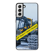 Samsung Galaxy S21 Plus meemi suojakuoret - Työmaa - Ei