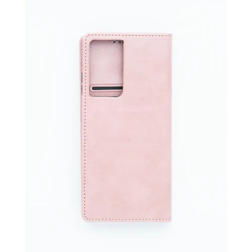 Samsung Galaxy S21 Ultra 5G Unitec Lompakko Suojakotelo Ruusukulta