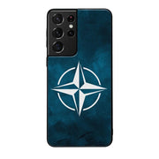 Samsung Galaxy S21 Ultra nato suojakuoret - Sininen - Ei