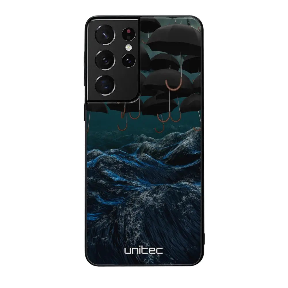 Samsung Galaxy S21 Ultra suojakuoret - Umbrella Storm - Ei