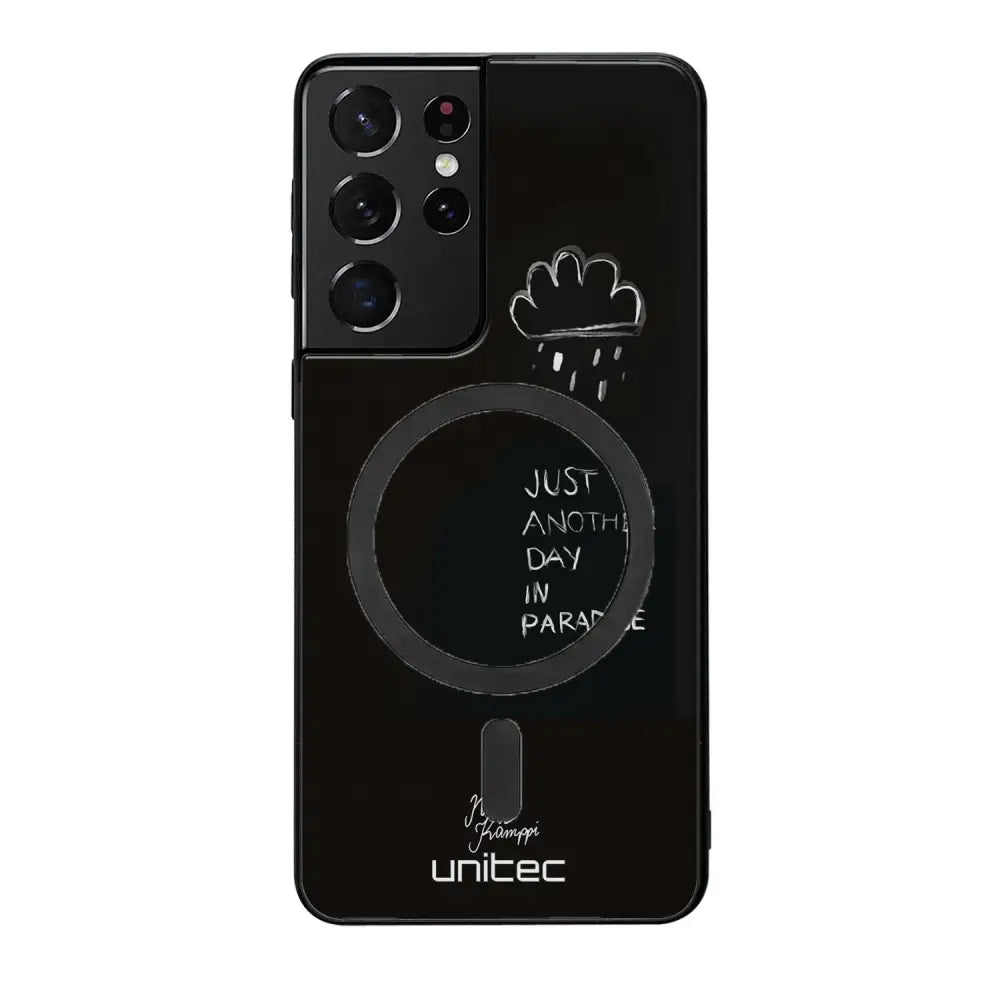 Samsung Galaxy S21 Ultra surrealistic sadness suojakuoret - Just Another Day - Noora Kämppi