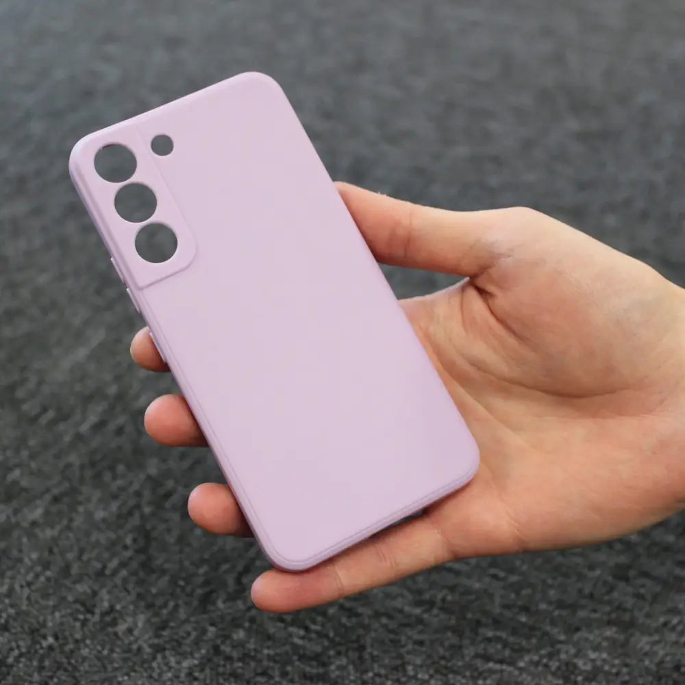Samsung Galaxy S22 5G Silikonikuori - Violetti