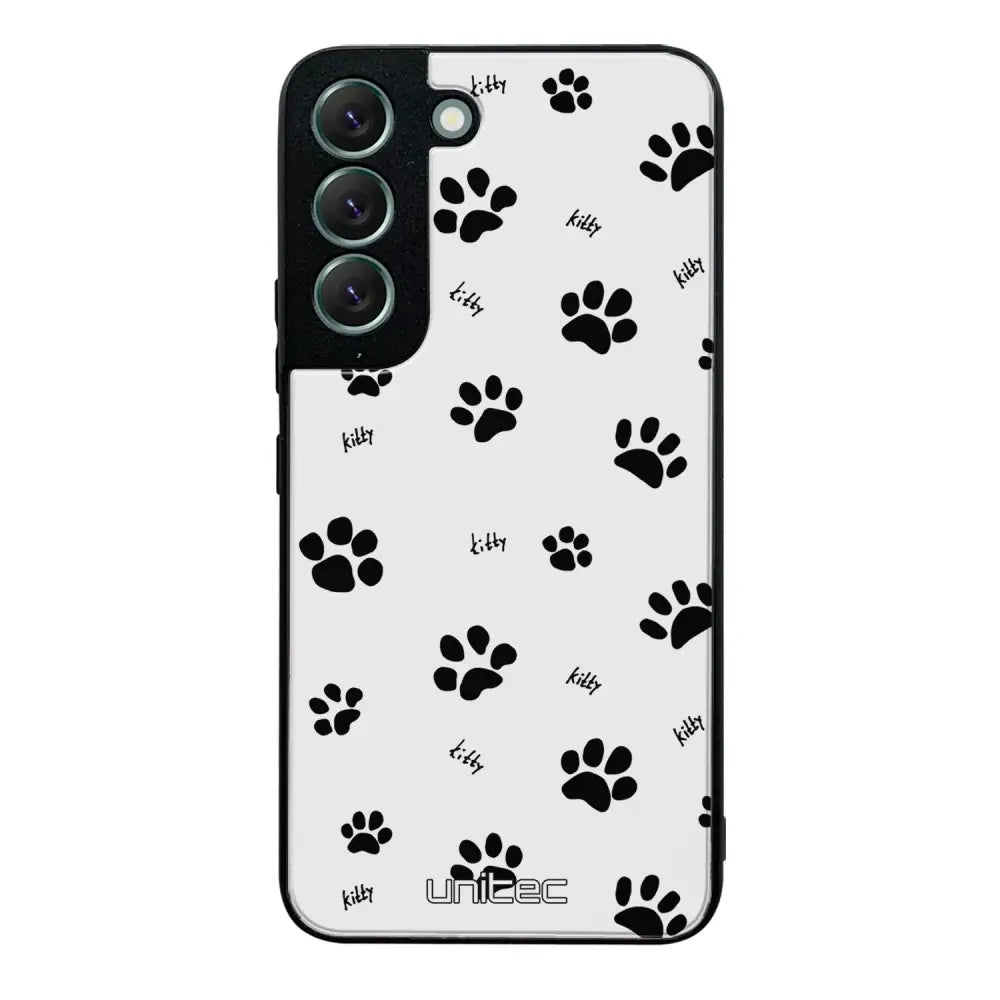 Samsung Galaxy S22 kissa suojakuoret - Cat Paws - Ei