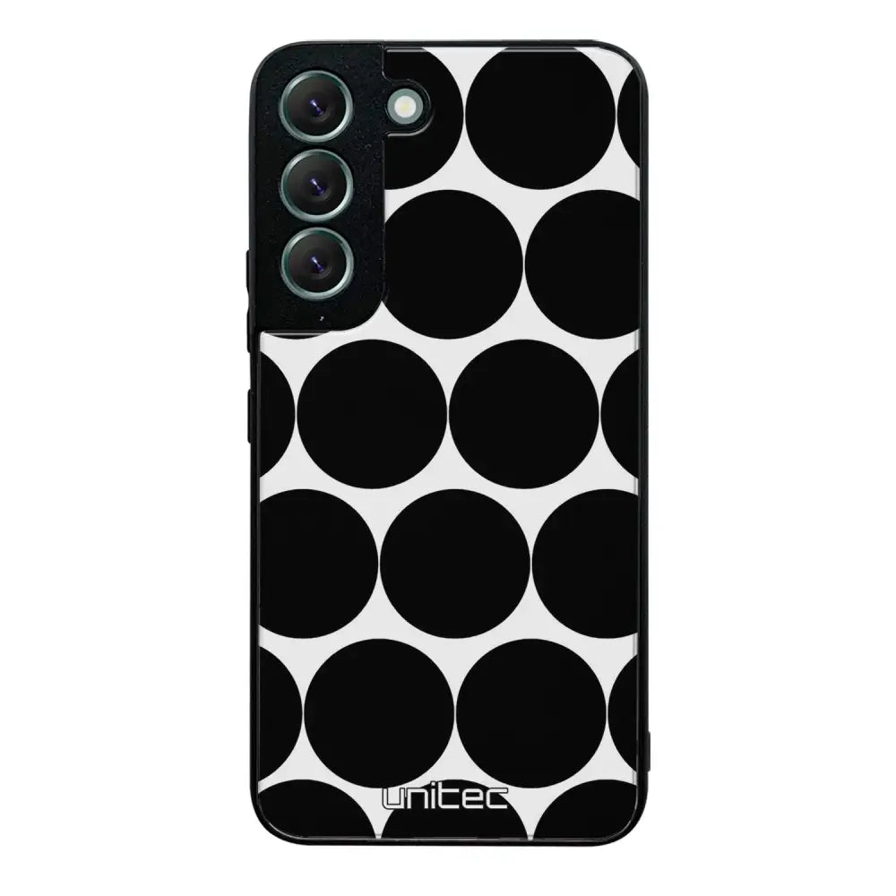 Samsung Galaxy S22 pallo suojakuoret - Musta Pallo - Ei