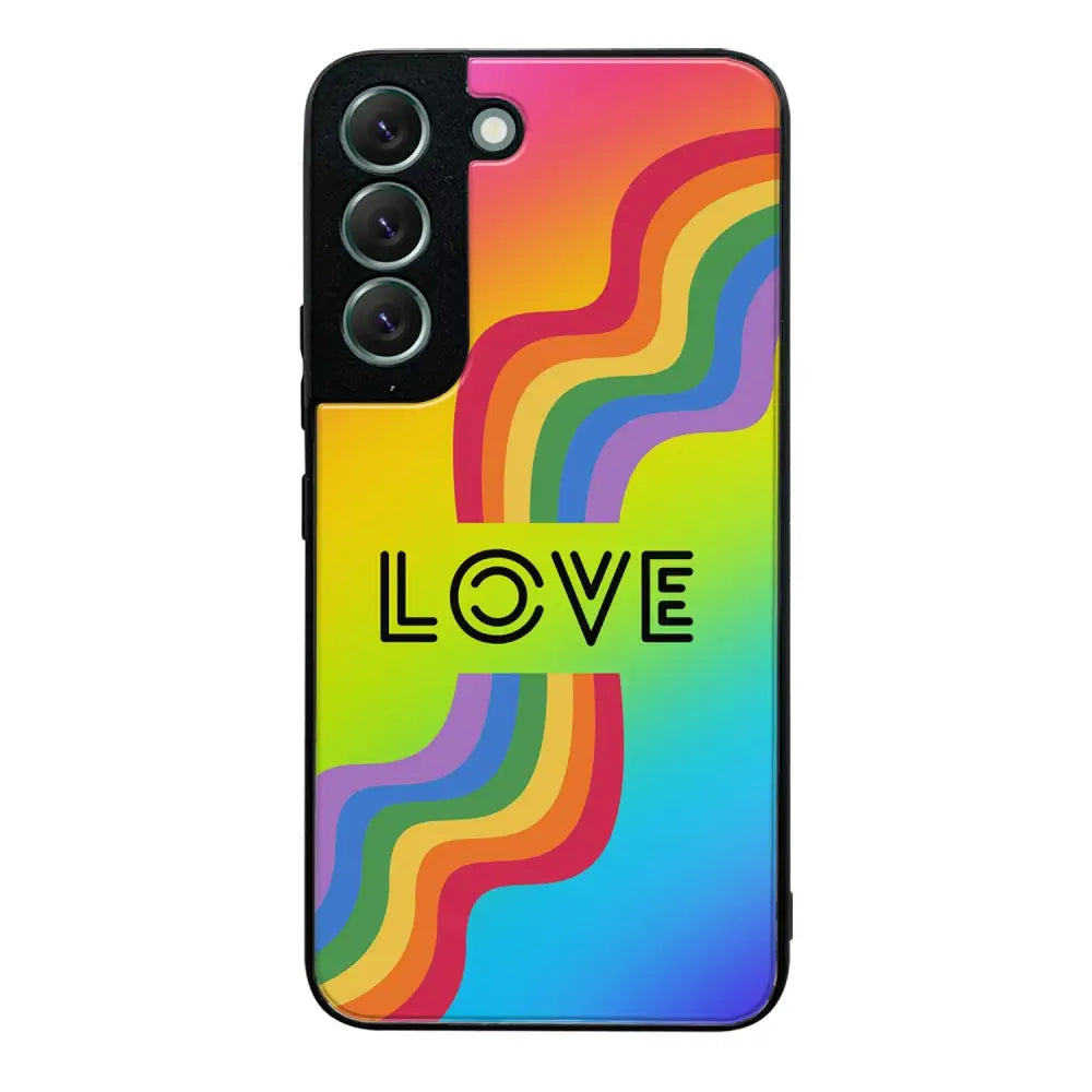 Samsung Galaxy S22 pride suojakuoret - Love - Ei