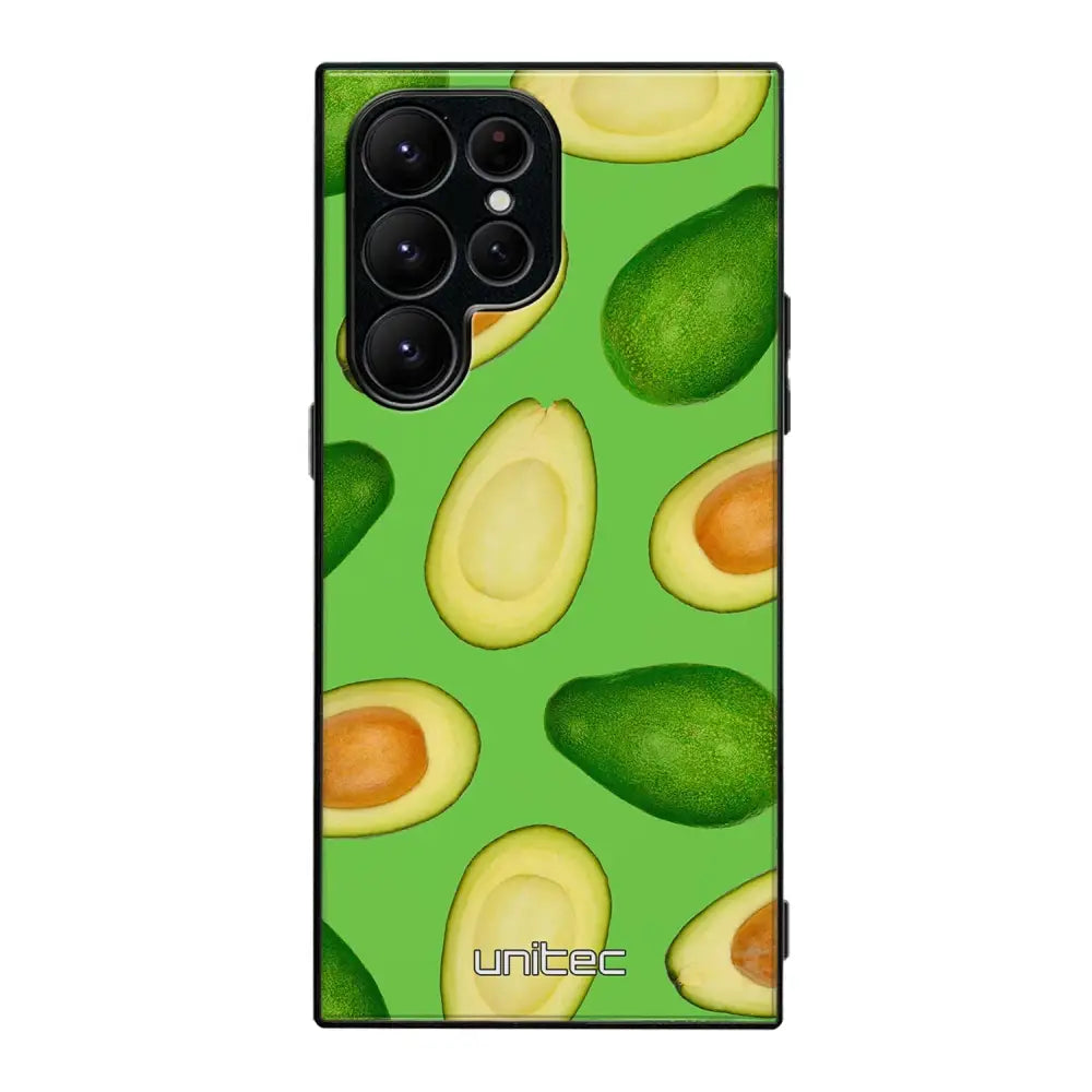 Samsung Galaxy S22 Ultra hedelmä suojakuoret - Avocados - Ei