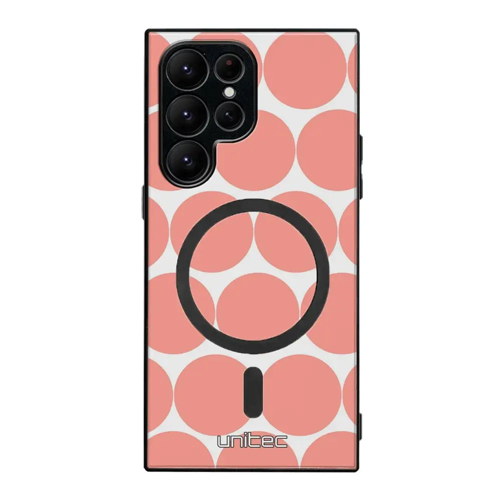 Samsung Galaxy S22 Ultra pallo suojakuoret - Pinkki Pallo