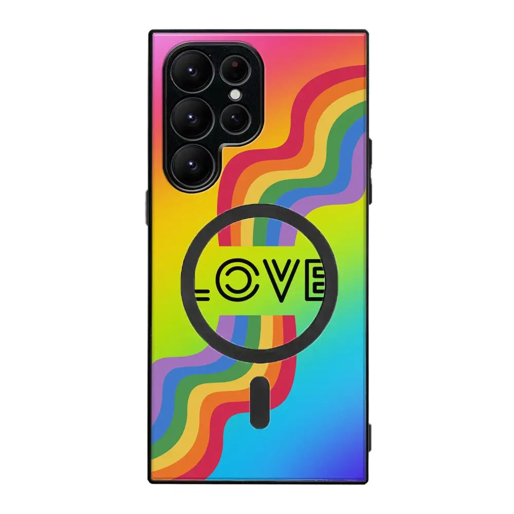 Samsung Galaxy S22 Ultra pride suojakuoret - Love