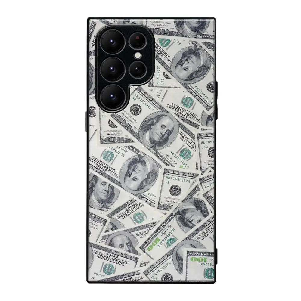 Samsung Galaxy S22 Ultra seteli suojakuoret - Dollarit - Ei