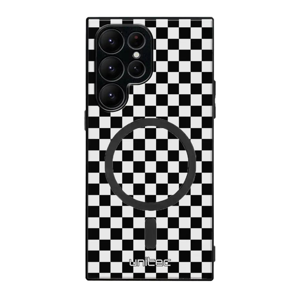 Samsung Galaxy S22 Ultra suojakuoret - Black And White