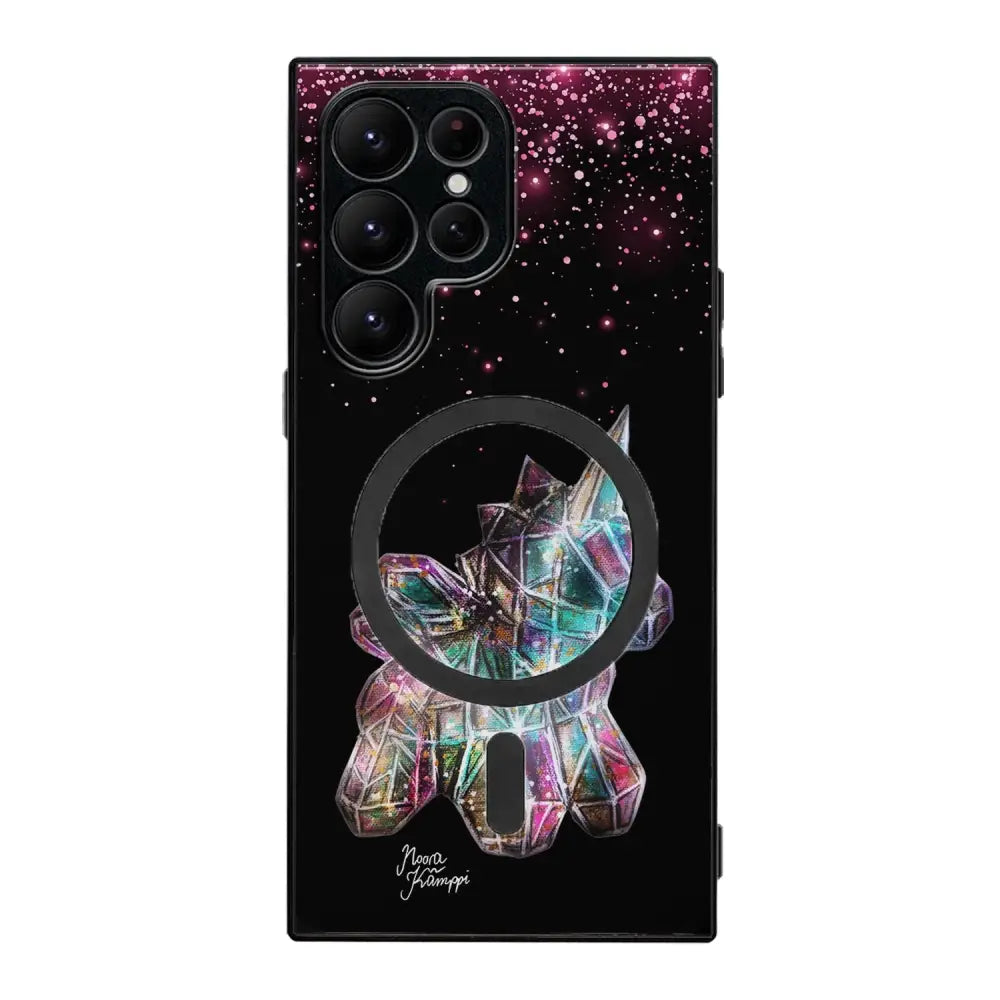 Samsung Galaxy S22 Ultra unicorn suojakuoret - Pinkki - Noora Kämppi