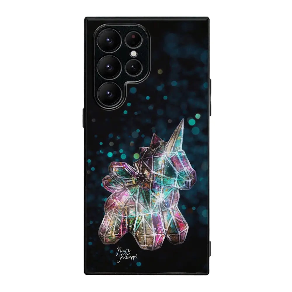 Samsung Galaxy S22 Ultra unicorn suojakuoret - Sininen - Noora Kämppi - Ei