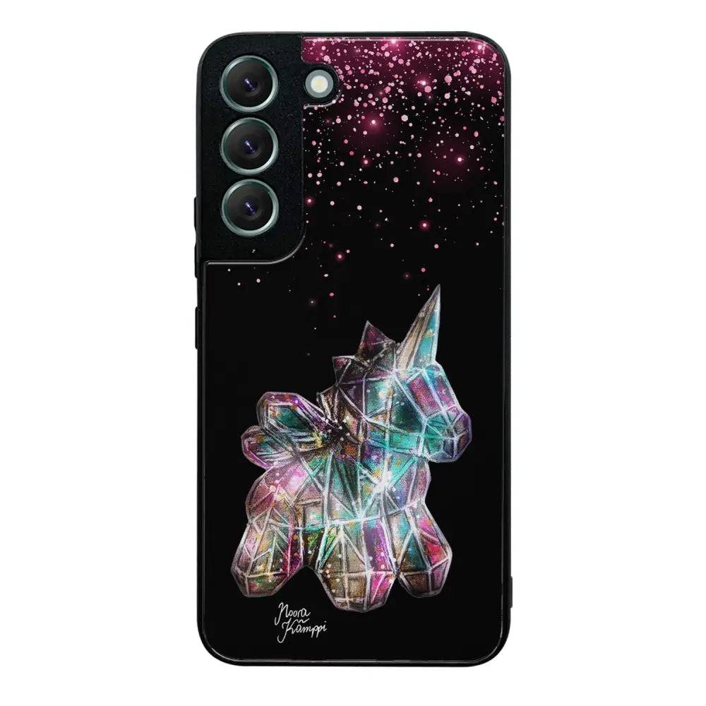 Samsung Galaxy S22 unicorn suojakuoret - Pinkki - Noora Kämppi - Ei