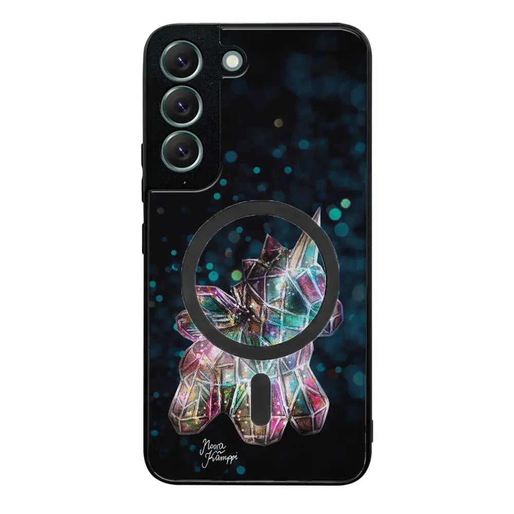 Samsung Galaxy S22 unicorn suojakuoret - Sininen - Noora Kämppi