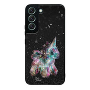 Samsung Galaxy S22 unicorn suojakuoret - Valkoinen - Noora Kämppi - Ei