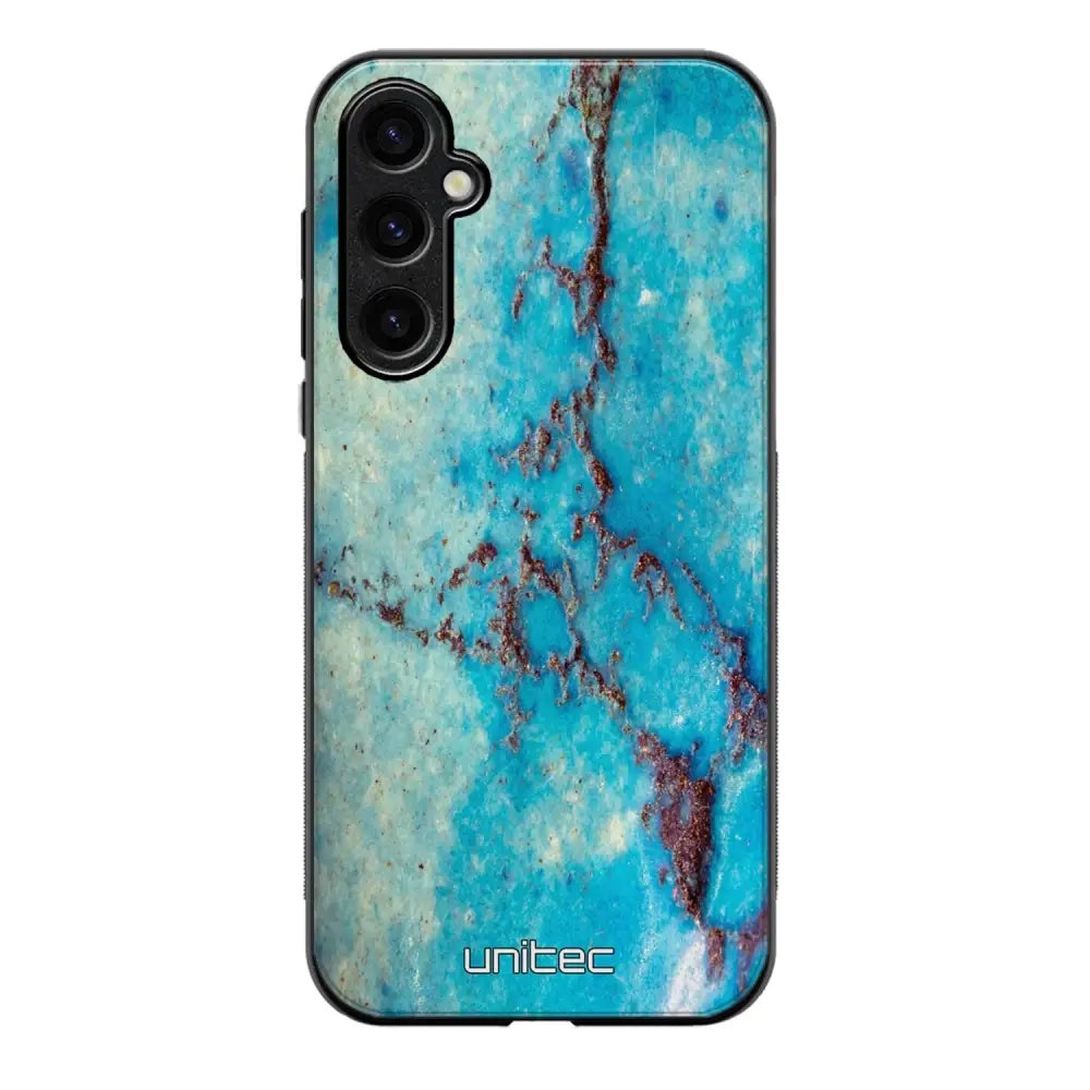 Samsung Galaxy S23 FE marmori suojakuoret - Turquoise Marble - Ei