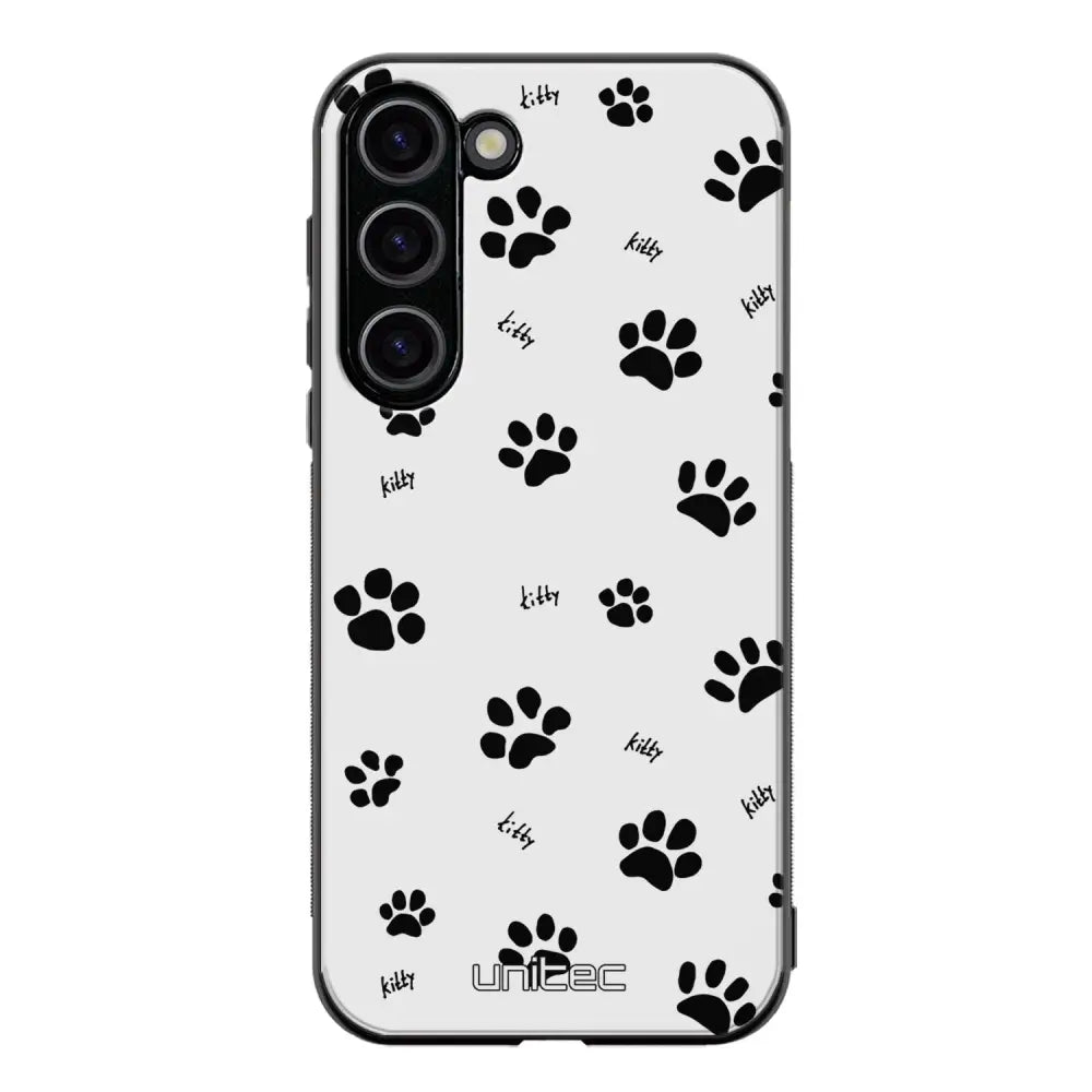 Samsung Galaxy S23 kissa suojakuoret - Cat Paws - Ei