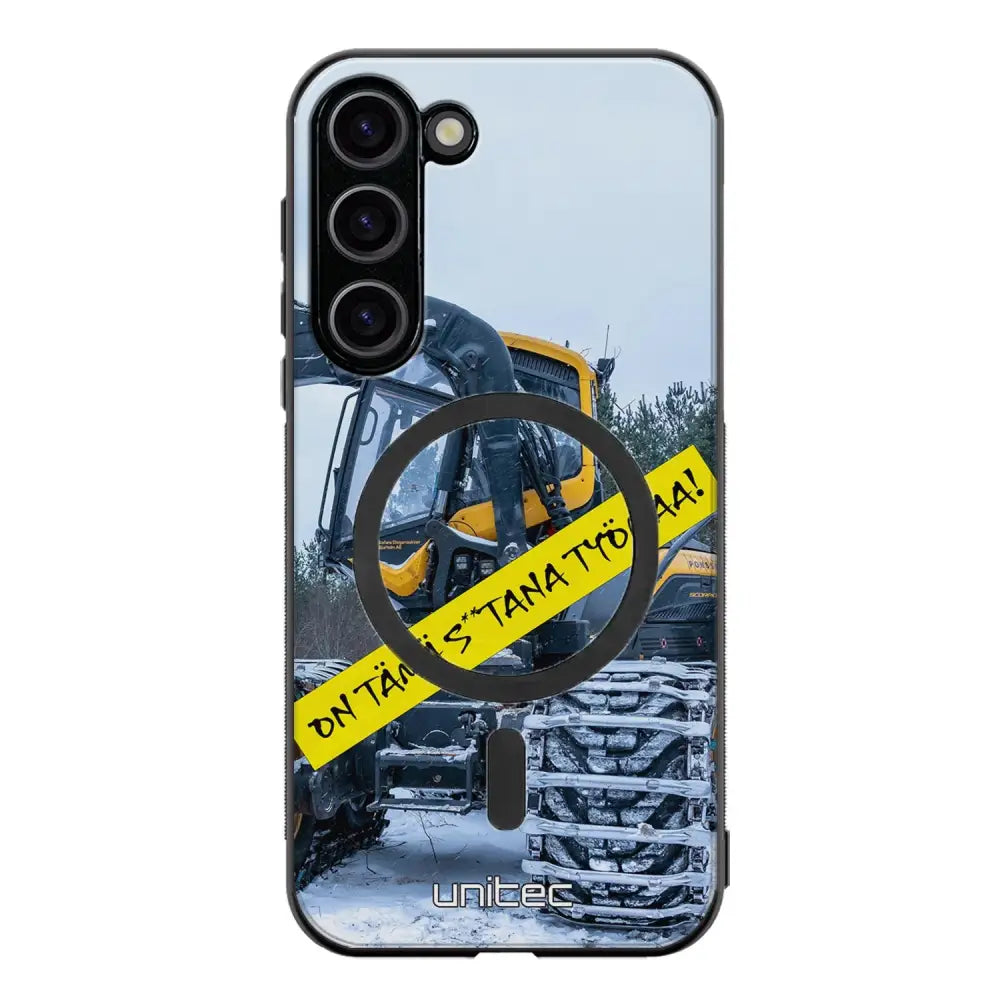 Samsung Galaxy S23 meemi suojakuoret - Työmaa