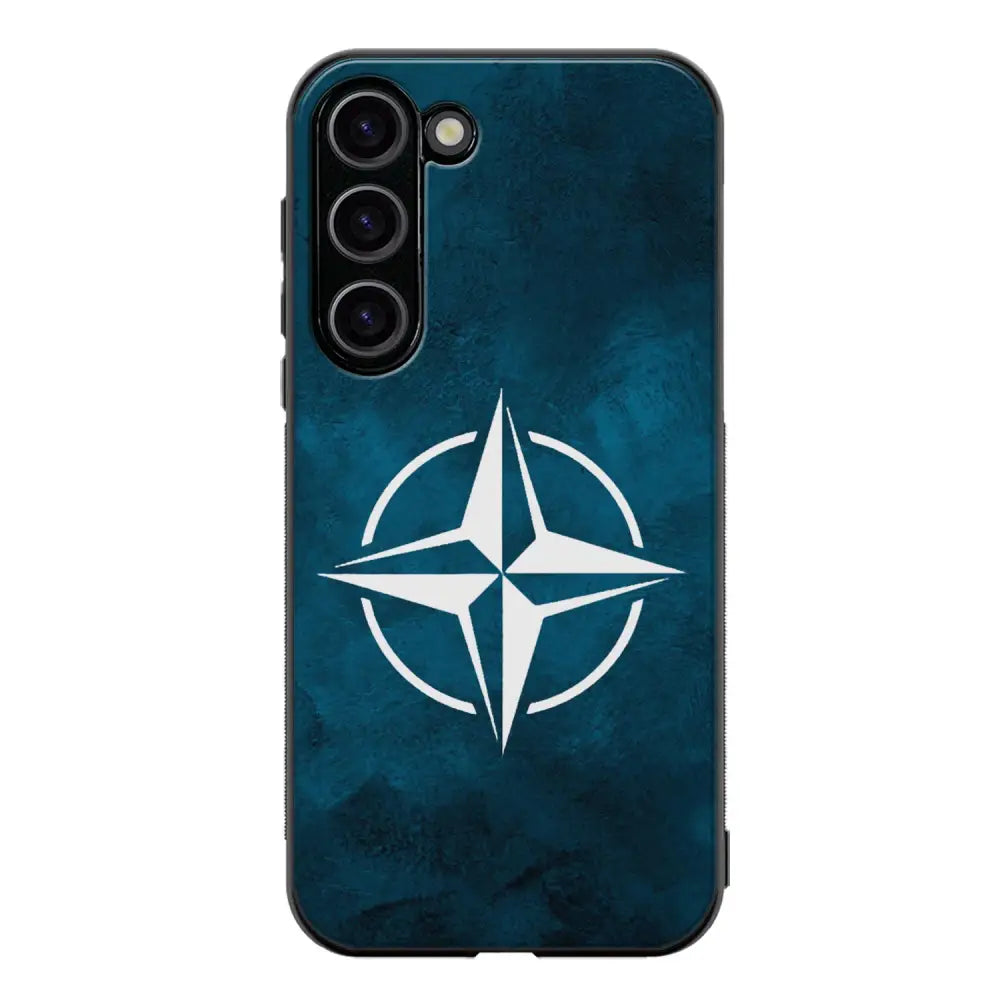 Samsung Galaxy S23 nato suojakuoret - Sininen - Ei