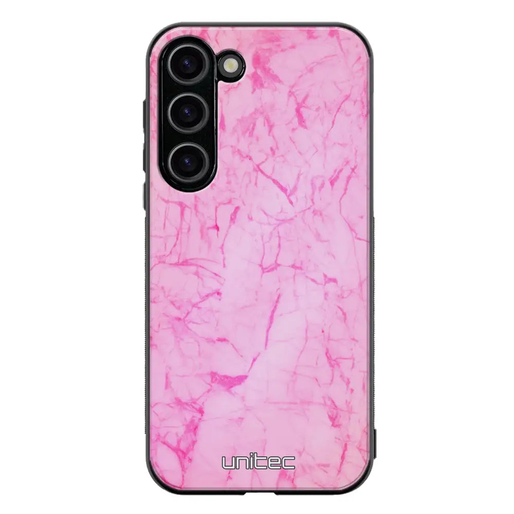 Samsung Galaxy S23 Plus marmori suojakuoret - Light Pink Marble - Ei