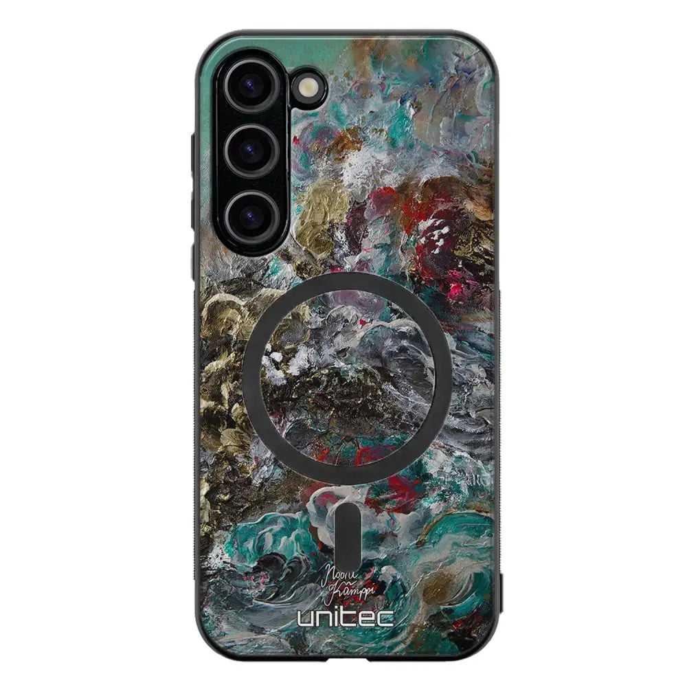 Samsung Galaxy S23 Plus modern art suojakuoret - Heart Knows - Noora Kämppi