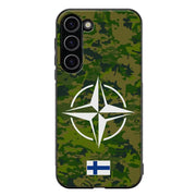 Samsung Galaxy S23 Plus nato suojakuoret - Camo Suomi - Ei