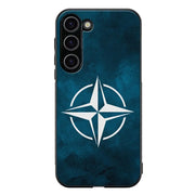 Samsung Galaxy S23 Plus nato suojakuoret - Sininen - Ei