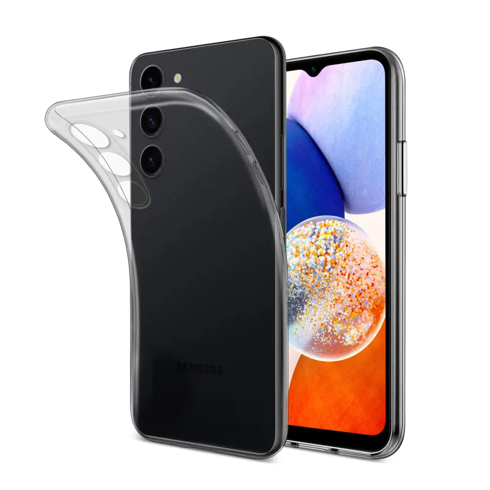 Samsung Galaxy S23 Plus Silikonikuori - Läpinäkyvä