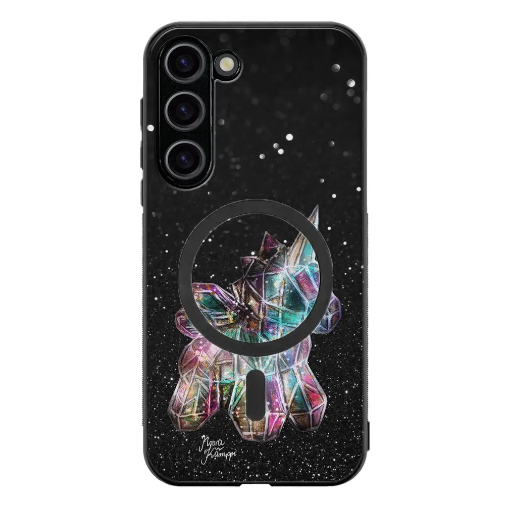 Samsung Galaxy S23 Plus unicorn suojakuoret - Valkoinen - Noora Kämppi