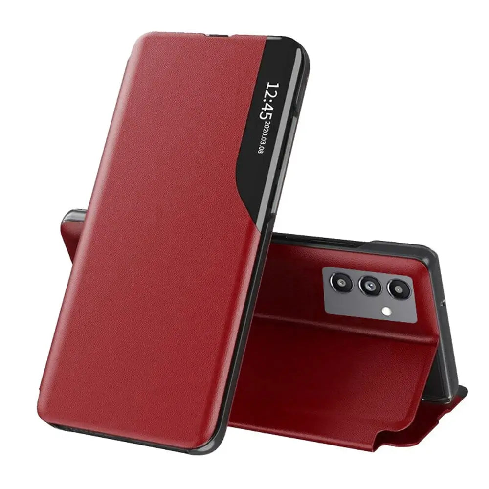 Samsung Galaxy S23 Ultra Flip suojakuori - Punainen