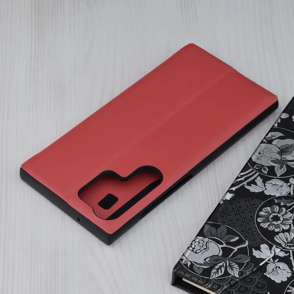 Samsung Galaxy S23 Ultra Flip suojakuori - Punainen
