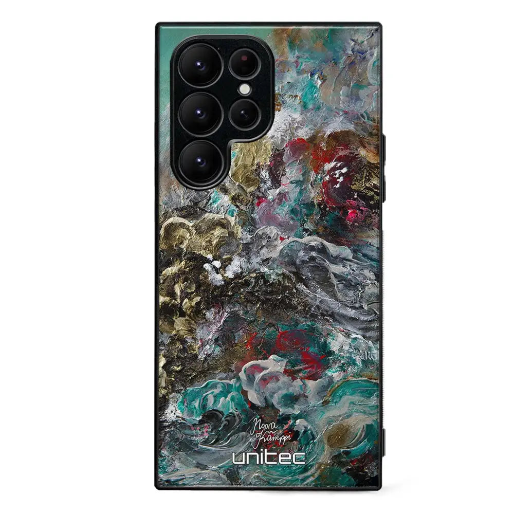 Samsung Galaxy S23 Ultra modern art suojakuoret - Heart Knows - Noora Kämppi - Ei