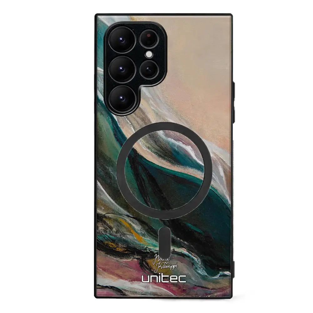 Samsung Galaxy S23 Ultra modern art suojakuoret - Nudge - Noora Kämppi