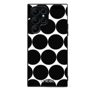 Samsung Galaxy S23 Ultra pallo suojakuoret - Musta Pallo - Ei