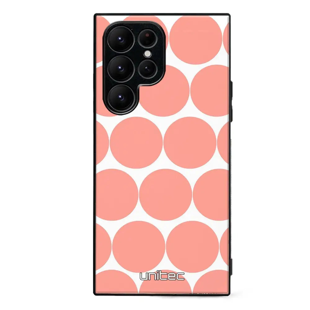 Samsung Galaxy S23 Ultra pallo suojakuoret - Pinkki Pallo - Ei
