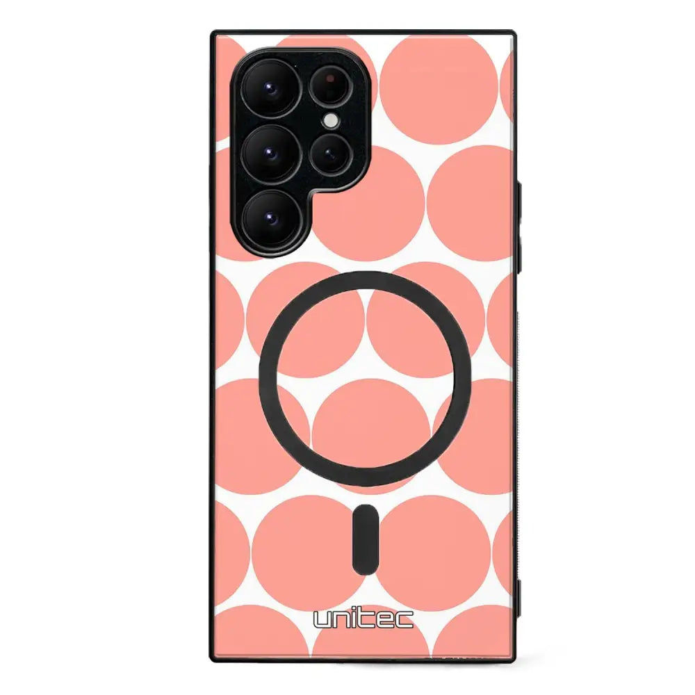 Samsung Galaxy S23 Ultra pallo suojakuoret - Pinkki Pallo