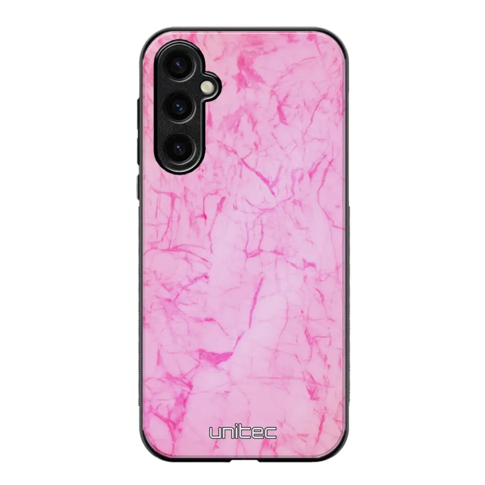 Samsung Galaxy S24 FE marmori suojakuoret - Light Pink Marble - Ei