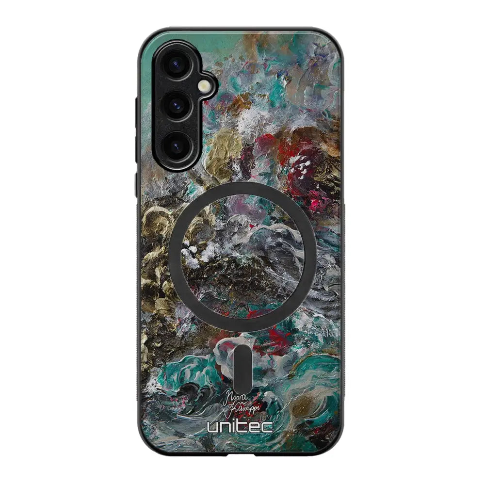 Samsung Galaxy S24 Plus modern art suojakuoret - Heart Knows - Noora Kämppi