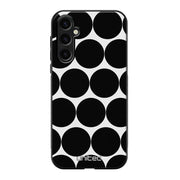 Samsung Galaxy S24 Plus pallo suojakuoret - Musta Pallo - Ei