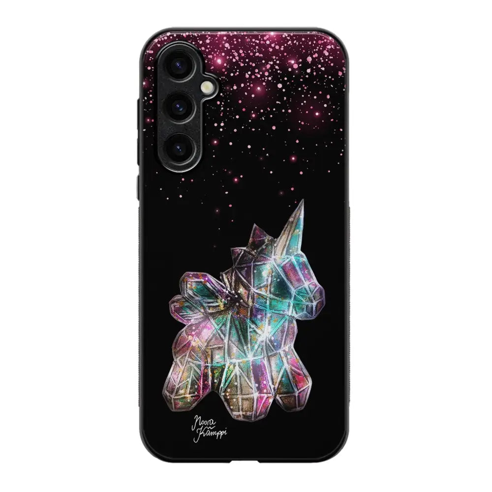 Samsung Galaxy S24 Plus unicorn suojakuoret - Pinkki - Noora Kämppi - Ei