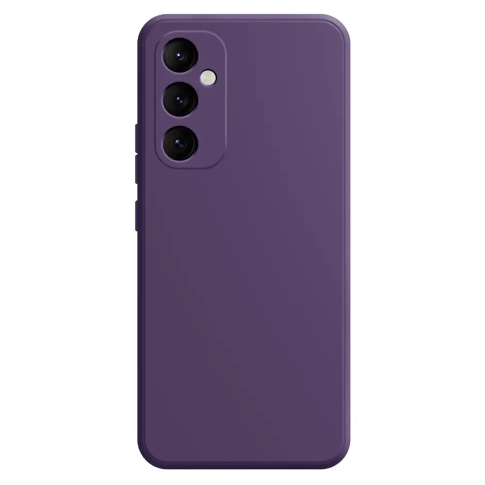 Samsung Galaxy S24 Silikoni suojakuori - Tummanvioletti