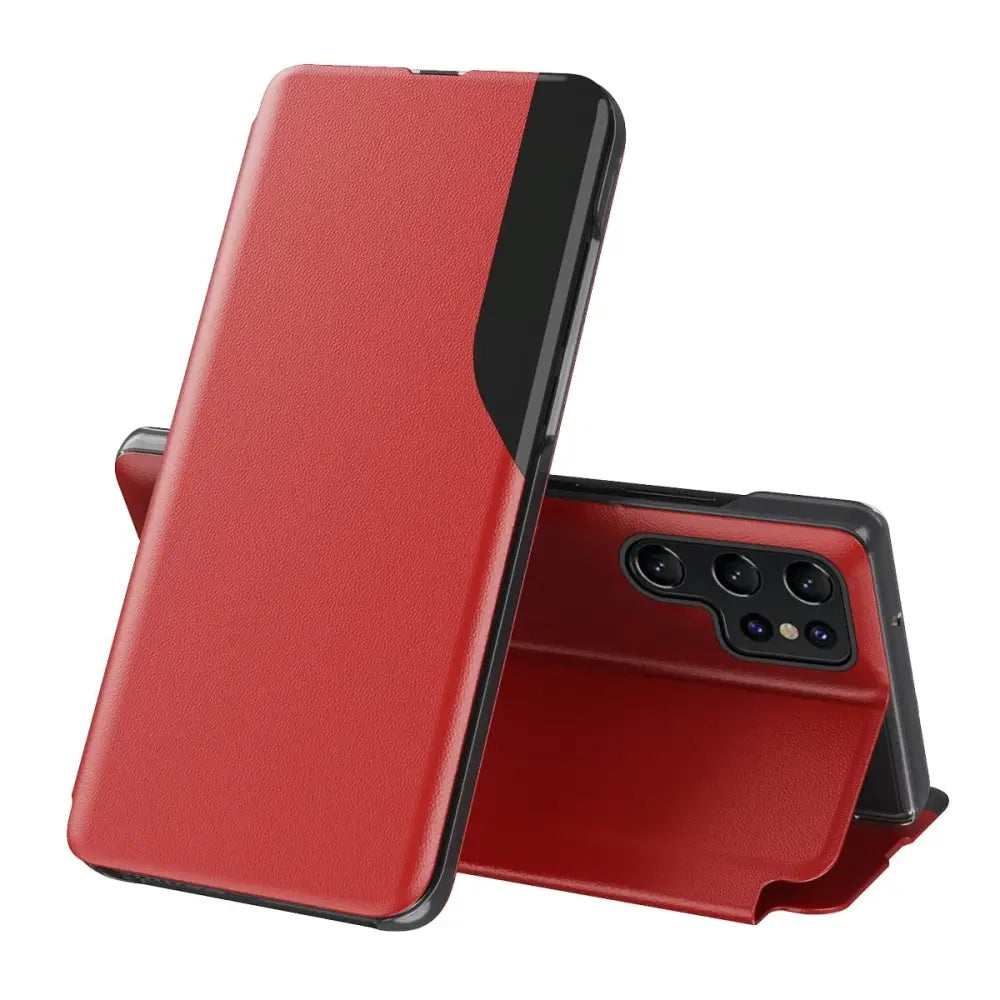 Samsung Galaxy S24 Ultra Flip suojakuori - Punainen