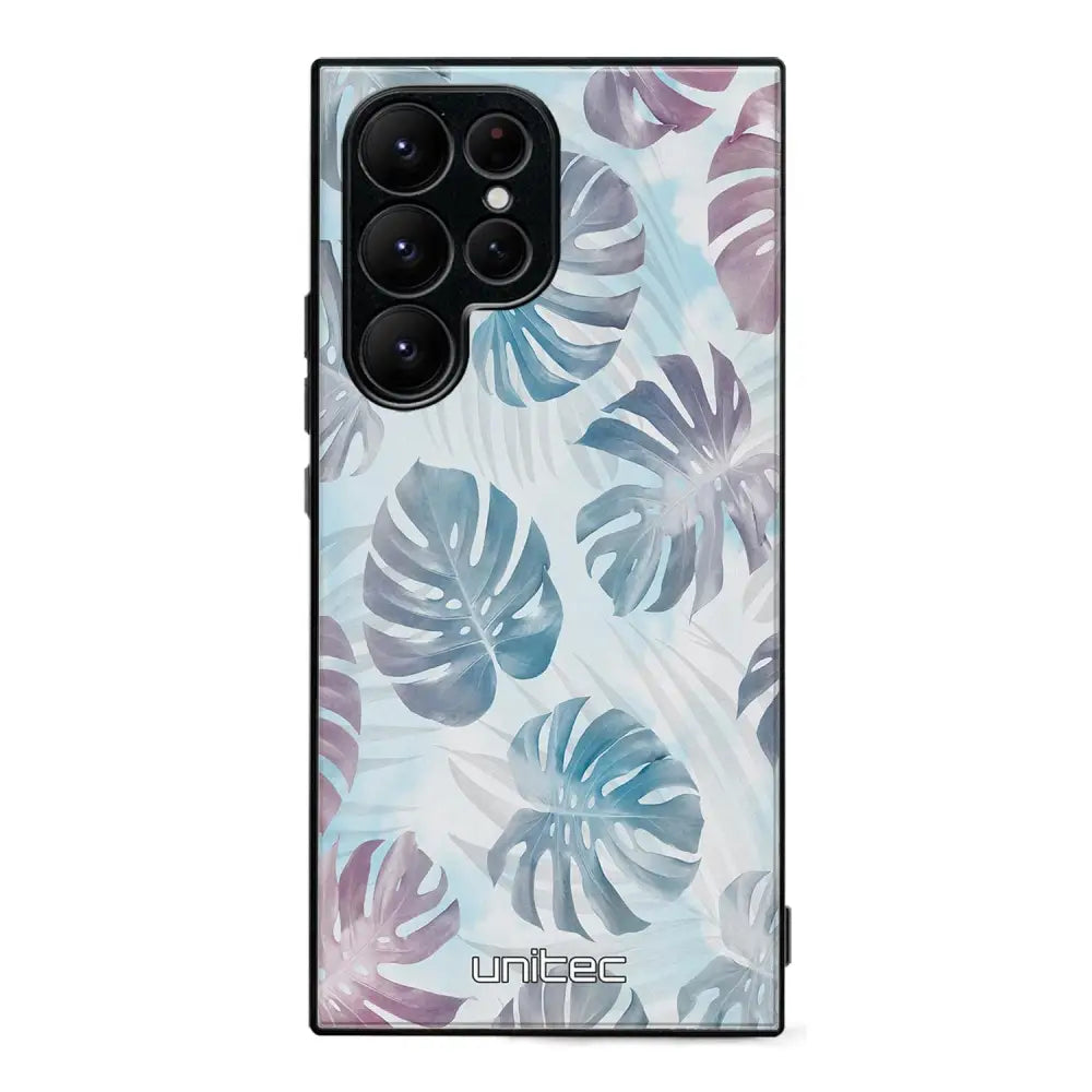 Samsung Galaxy S24 Ultra kukka suojakuoret - Monstera Texture - Ei