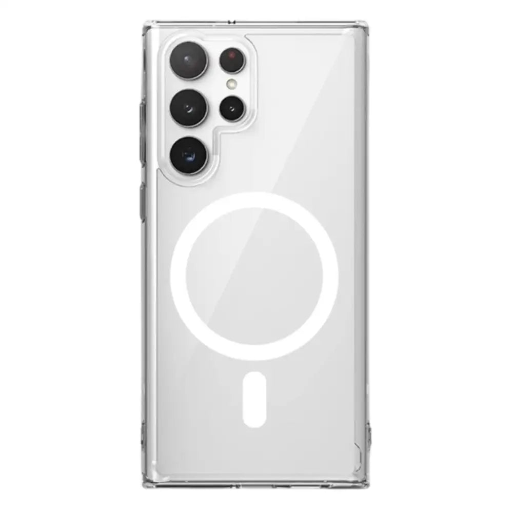 Samsung Galaxy S24 Ultra MagSafe Suojakuori Läpinäkyvä